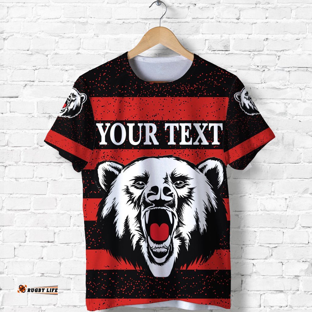 custom personalised north sydney t shirt the bears original style