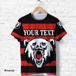 custom personalised north sydney t shirt the bears original style