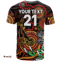 custom dolphins rugby aboriginal art t shirt naidoc indigenous tribal