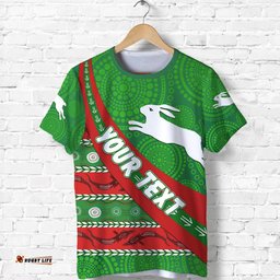 custom personalised south sydney rabbitohs aboriginal t shirt victorian vibes