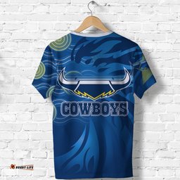 cowboys fire t shirt north queensland