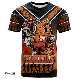 tigers rugby t shirt custom anzac day tigers t shirt