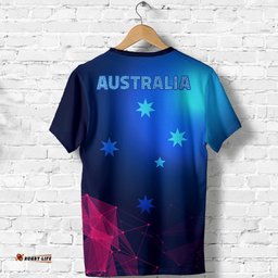 t shirt australia map t shirt polygon unisex