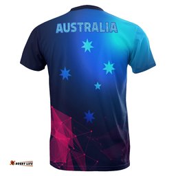 t shirt australia map t shirt polygon unisex