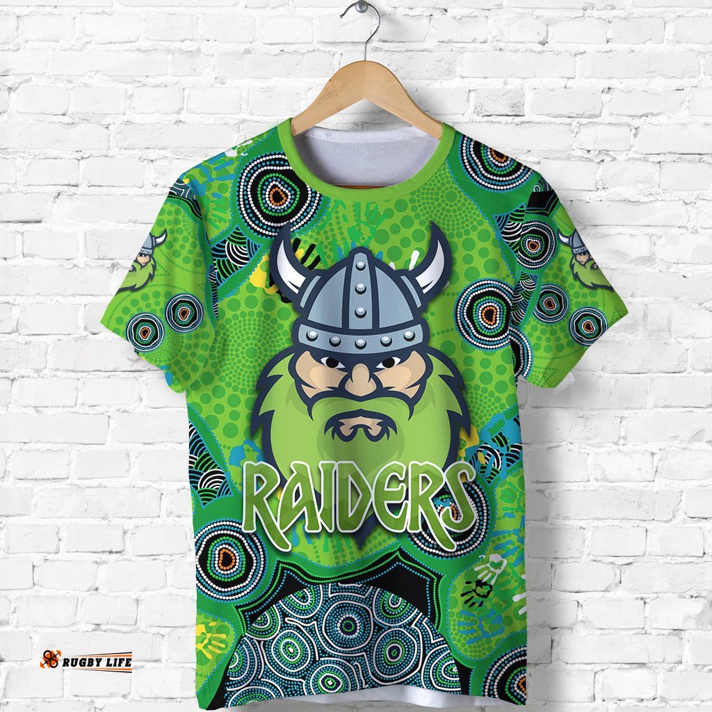 canberra t shirt raiders viking indigenous