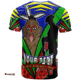 warriors rugby t shirt custom warriors we will remember them and poppies t shirt