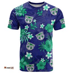 warriors rugby t shirt beautiful floral pattern spring summer vibe