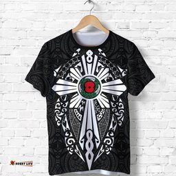 new zealand anzac shirt lest we forget maori cross tattoo t shirtAmazing Aussie