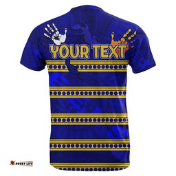 custom personalised naidoc parramatta eels t shirt aboriginal patterns
