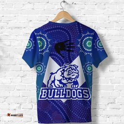 bulldogs t shirt aboriginal country style