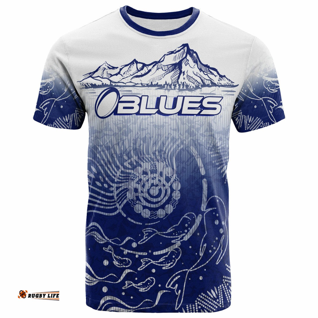 blues rugby t shirt custom blues rugby mountain style t shirt