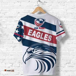 usa rugby t shirt eagles original style
