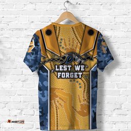 titans t shirt gold coast anzac day armor version