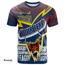 cowboys 2022 aboriginal rugby custom t shirt super queensland cowboys rlt13