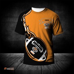 wests tigers t shirt flame ball nrl 0