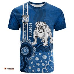 canterbury bankstown bulldogs aboriginal t shirt rugby indigenous kangaroo tracks nrl
