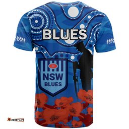 blues rugby anzac 2023 t shirt nsw aboriginal mix poppy camouflage