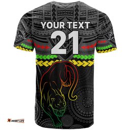 custom panthers rugby t shirt polynesian and aboriginal vibe