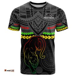 custom panthers rugby t shirt polynesian and aboriginal vibe