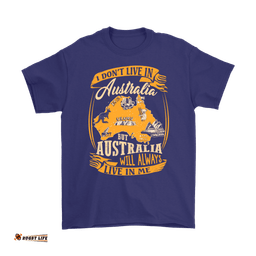t shirt australia map t shirt animal symbol unisex