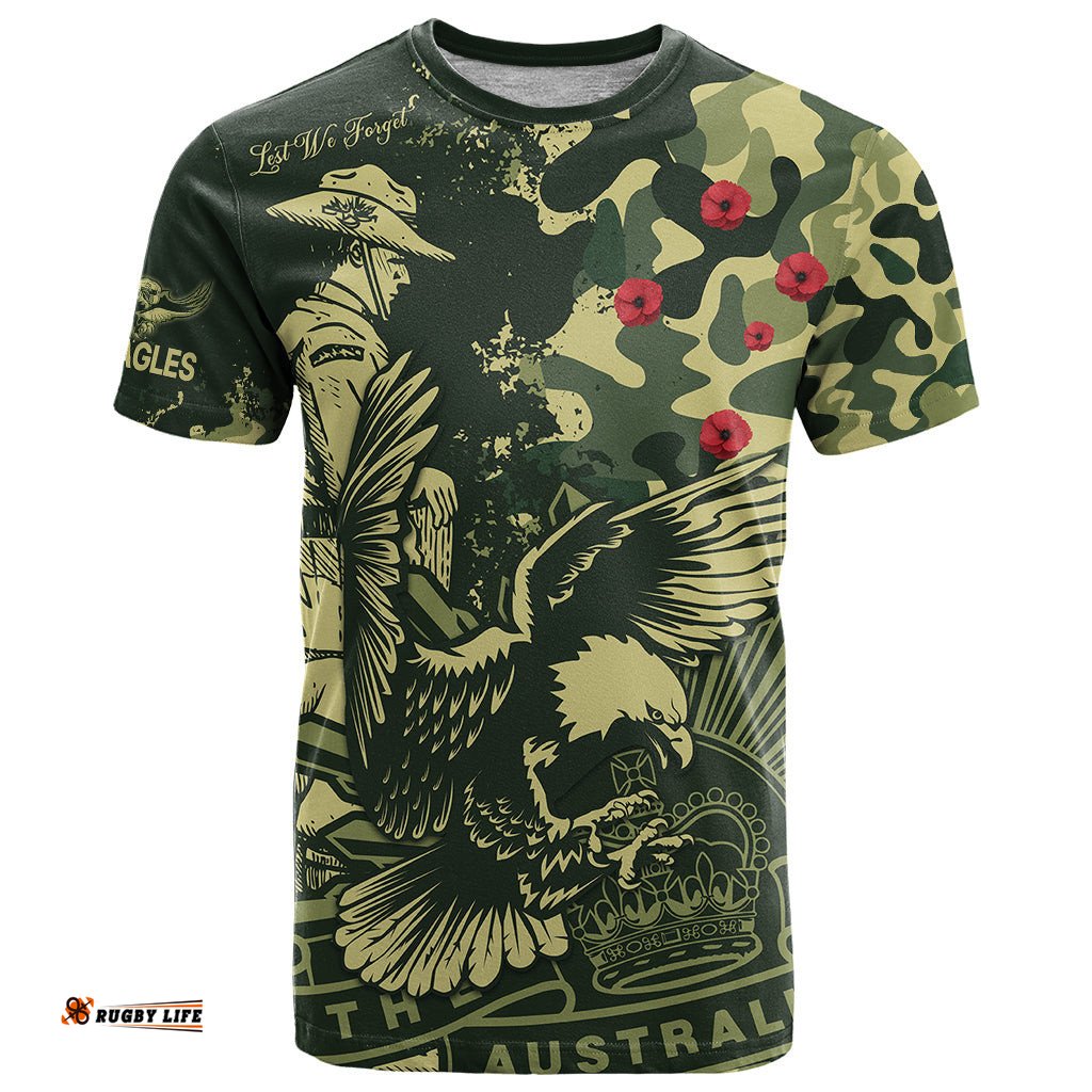 nrl anzac 2023 sea eagles t shirt camouflage