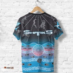 sharks t shirt cronulla indigenous