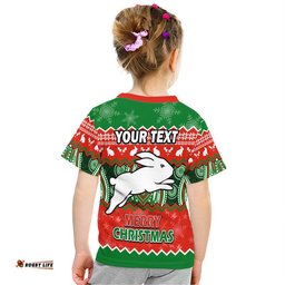custom personalised south sydney rabbitohs aboriginal christmas vibe t shirt