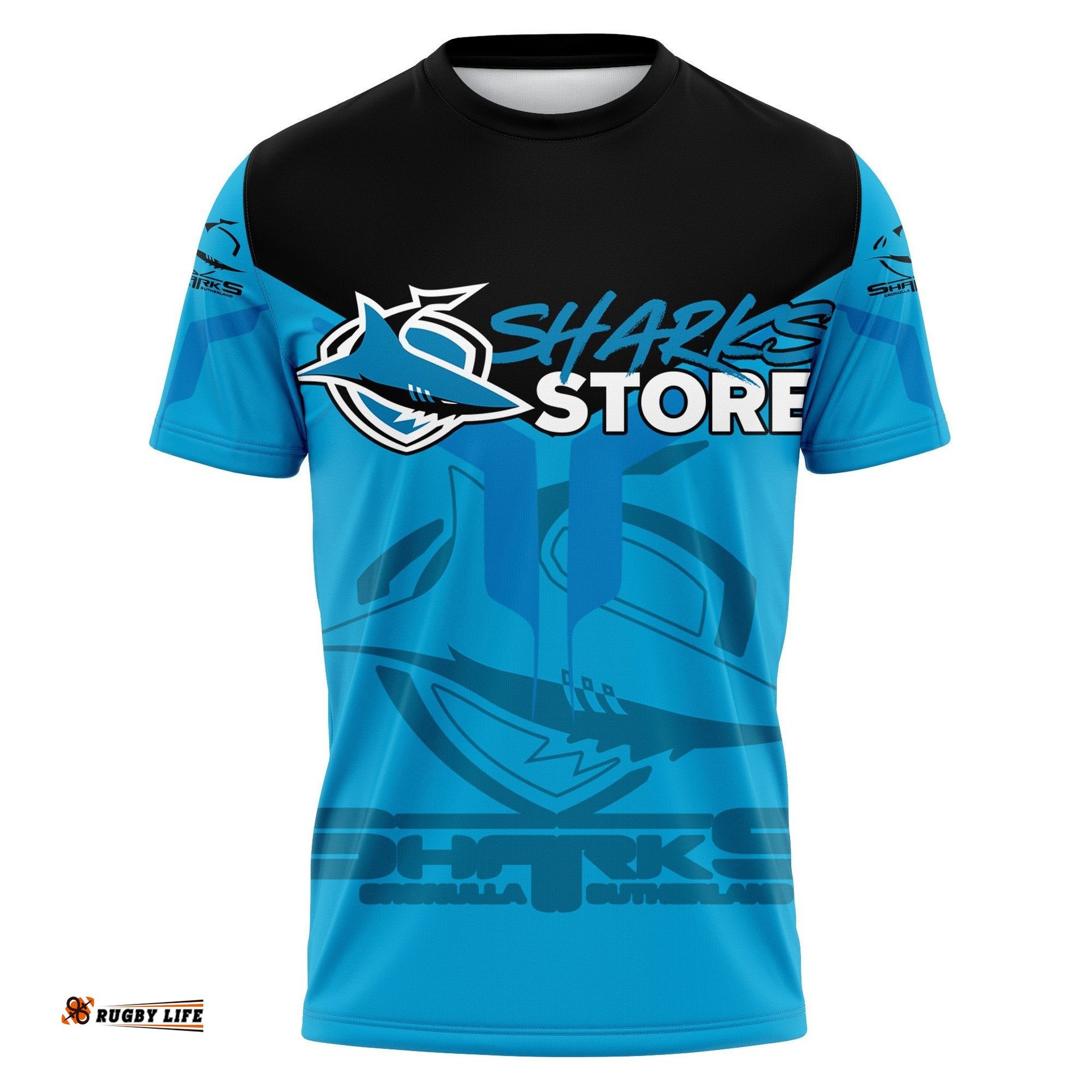 cronulla sutherland sharks t shirt drinking style nrl
