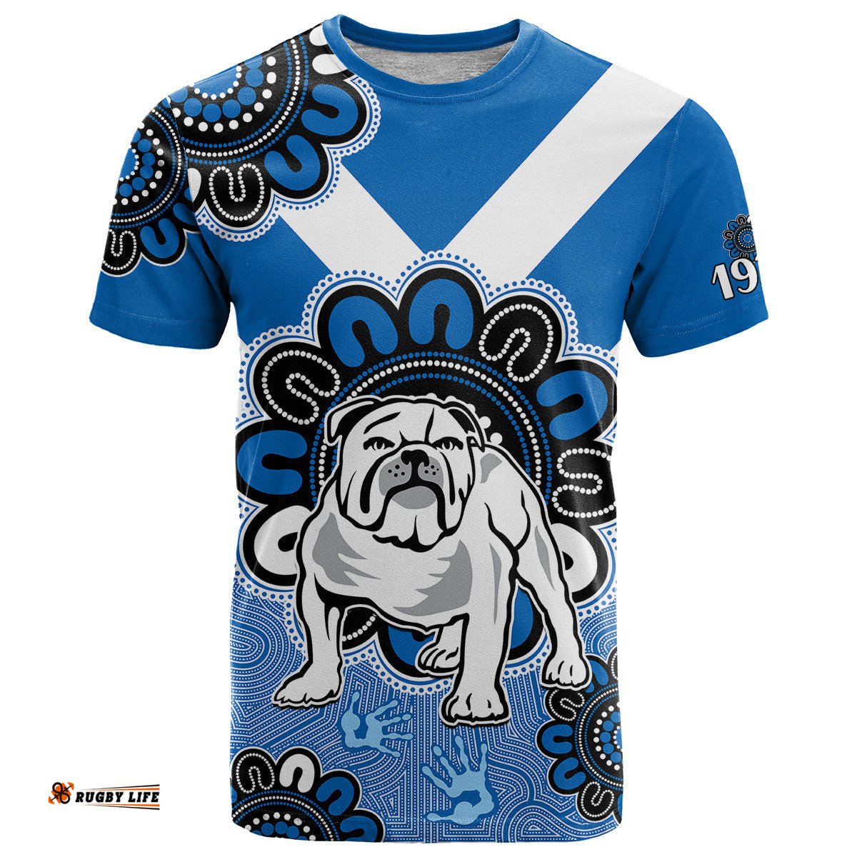 nrl canterbury bankstown bulldogs rugby berries 1935 aboriginal t shirt