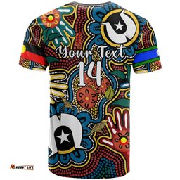 custom text and number australia naidoc week 2023 t shirt for our elders indigenous