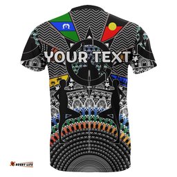custom personalised naidoc week t shirt tribal style