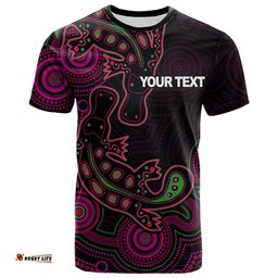custom personalisedaboriginal platypus t shirt dot patterns style no.5