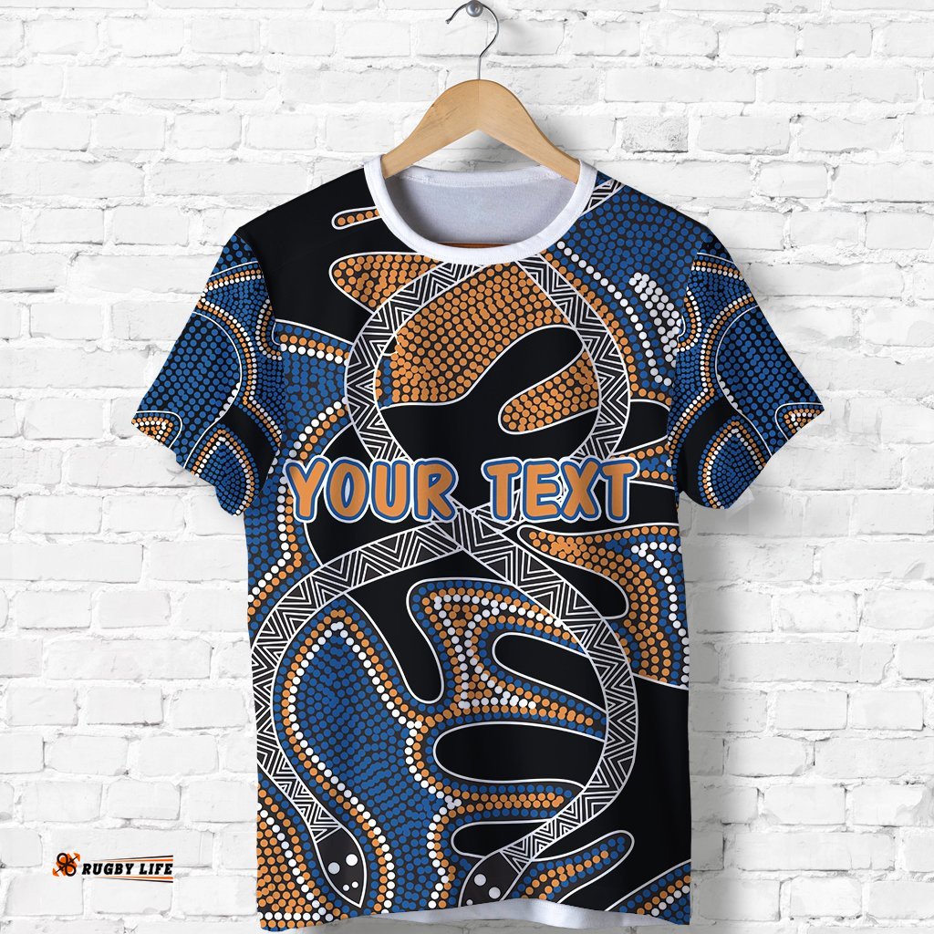 custom personalised parramatta t shirt eels indigenous version