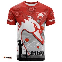 swans football anzac t shirt sydney indigenous camouflage art