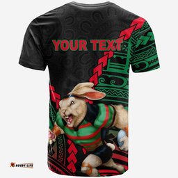 rabbitohs rugby t shirt mix polynesian