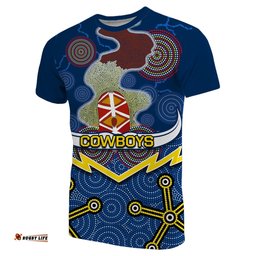 cowboys t shirt aboriginal