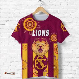 subiaco football club t shirt lions indigenous version maroon