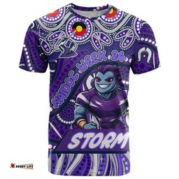 custom australia naidoc week 2024 t shirt melbourne storm mascot keep the fire burning dt02