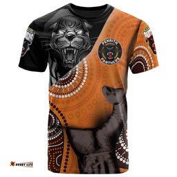 panthers rugby aboriginal custom patronage t shirt penrith panthers bloods in my veins 0Amazing Aussie