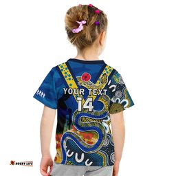 custom text and number eels rugby anzac 2023 t shirt aboriginal mix poppy lest we forget