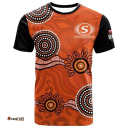 custom personalised perth scorchers cricket dots t shirt