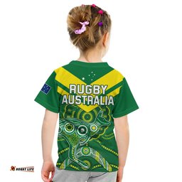australia rugby t shirt kangaroos boomerang aboriginal