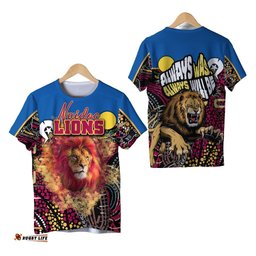 brisbane naidoc week t shirt lions sport style ver1