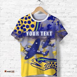 custom personalised parramatta t shirt eels indigenous soldiers anzac