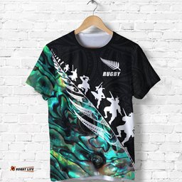 new zealand rugby shirt paua shell haka fern t shirtAmazing Aussie
