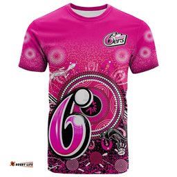 sydney sixers t shirt aboriginal australia cricket champion