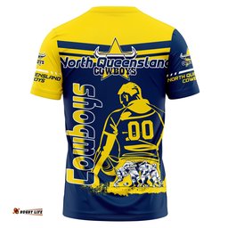 north queensland cowboys t shirt personalized pentagon style nrl 0Amazing Aussie