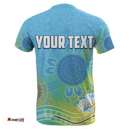 custom personalisedtitans replica aboriginal t shirt
