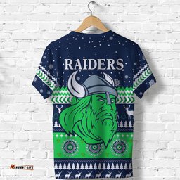 raiders t shirt canberra merry christmas the milk