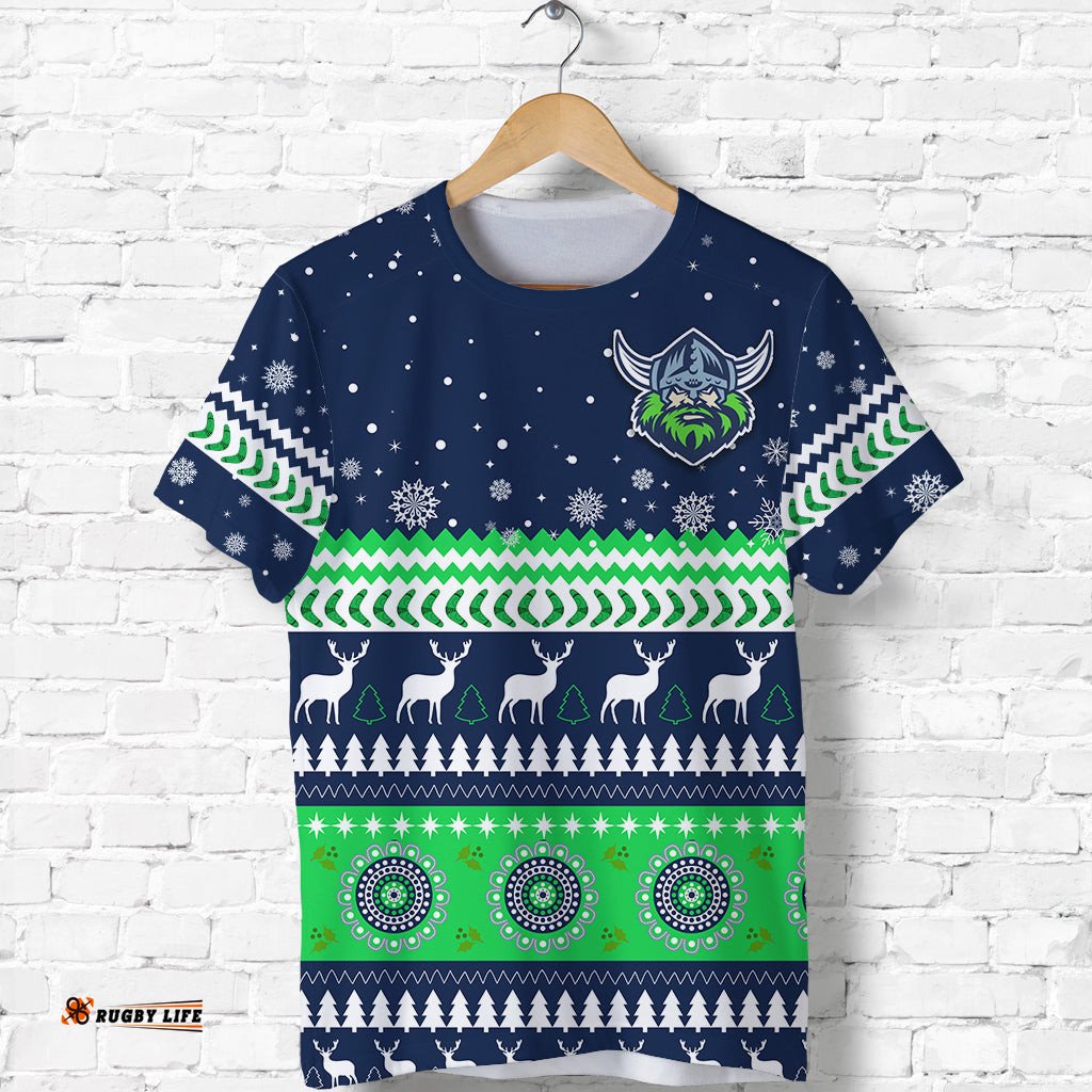 raiders t shirt canberra merry christmas the milk